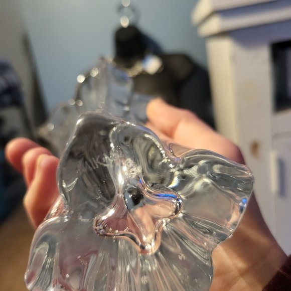 Mikasa Florale Glass Bud Vase from Macys (open box) - Picture 5 of 5